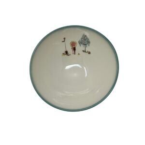 Vintage "Forever Yours" Brock of California Large Serving Bowl Ceramic